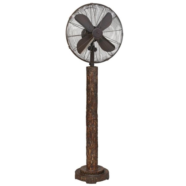 Deco Breeze Deco Breeze DBF0609 16 in. Floor Fan - Fir Bark - multi DBF0609